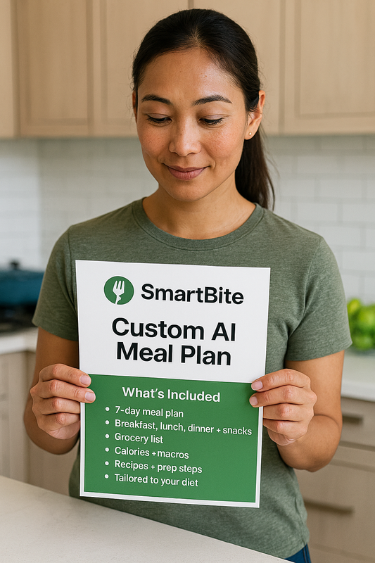 SmartBite Custom AI Meal Plan